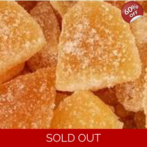 Crystallised Stem Gingers - pieces Ginger Sweets